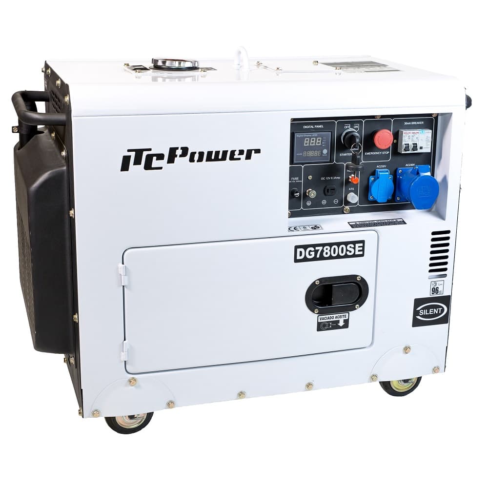 Γεννήτρια Πετρελαίου DG 7800 SE-T 3PH Full Power ITC POWER. 1 γεννήτρια πετραελαίου