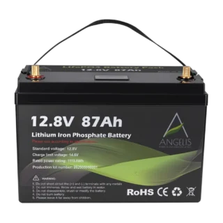 Μπαταρία Λιθίου (LiFePO4) Επιδαπέδια 87AH 12.8V ANGELIS.